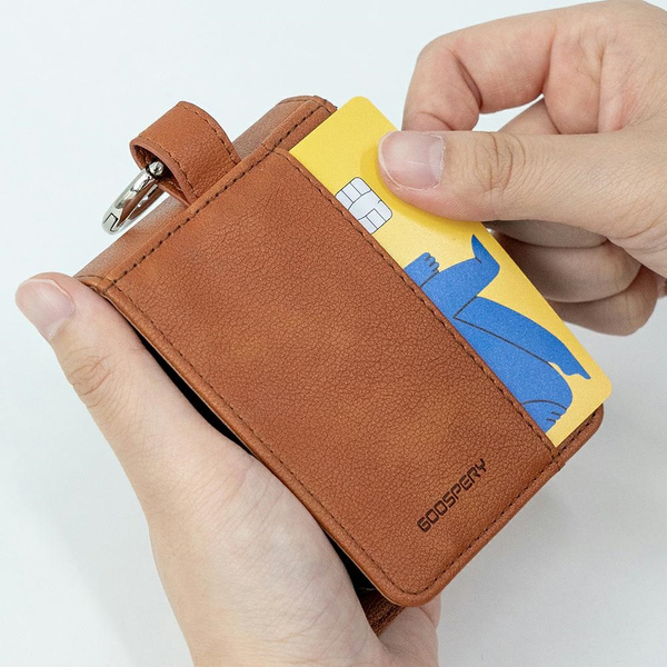 Etui Mercury Basic Diary do Samsung      Galaxy Z Flip7 jasnobrązowy