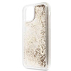 Guess GUHCN58GLHFLGO iPhone 11 Progold/złoty hard case Glitter Hearts