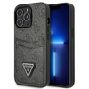 Guess GUHCP13LP4TPK iPhone 13 Pro / 136,1" czarny/black hardcase 4G Triangle Logo Cardslot