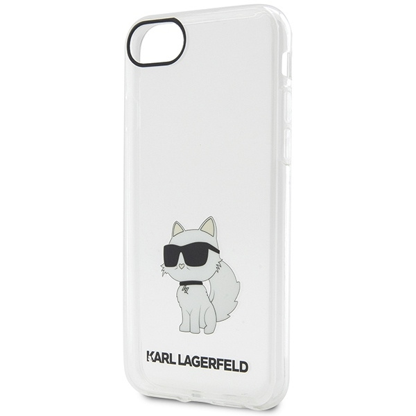 KARL LAGERFELD KLHCI8HNCHTCT IPHONE 7/8/ SE 2020 / SE 2022 TRANSPARENT HARDCASE IKONIK CHOUPETTE