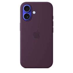 APPLE SILICONE CASE MYY43ZM/A IPHONE 16 PLUM ORYGINALNA PLOMBA