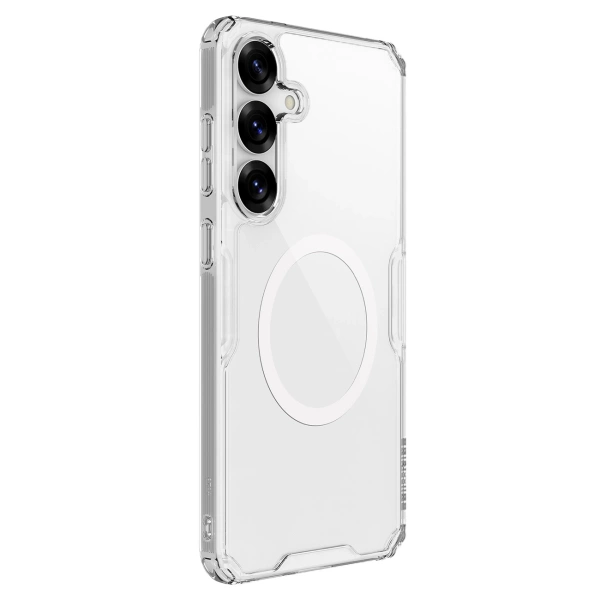 Nillkin Nature TPU Pro Magnetic Case with MagSafe for Samsung S25+ - White