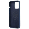 Etui U.S. Polo Assn. Silicone Collection na iPhone 13 Pro Max - granatowe