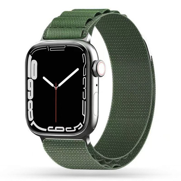 TECH-PROTECT NYLON PRO APPLE WATCH 4 / 5 / 6 / 7 / 8 / 9 / SE / ULTRA 1 / 2  (42 / 44 / 45 / 49 MM) MILITARY GREEN