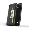 DIESEL MOULDED CASE EMBROIDERY IPHONE X/XS BLACK/YELLOW