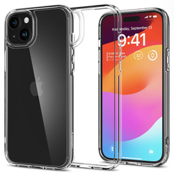Etui Spigen Ultra Hybrid na iPhone 15 - przezroczyste