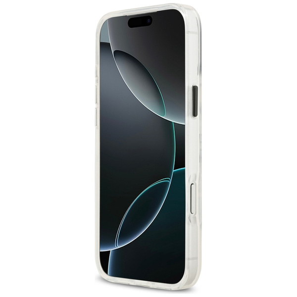 Etui Karl Lagerfeld IML Karl Sketch Logo MagSafe do iPhone 17 Pro Max przezroczysty