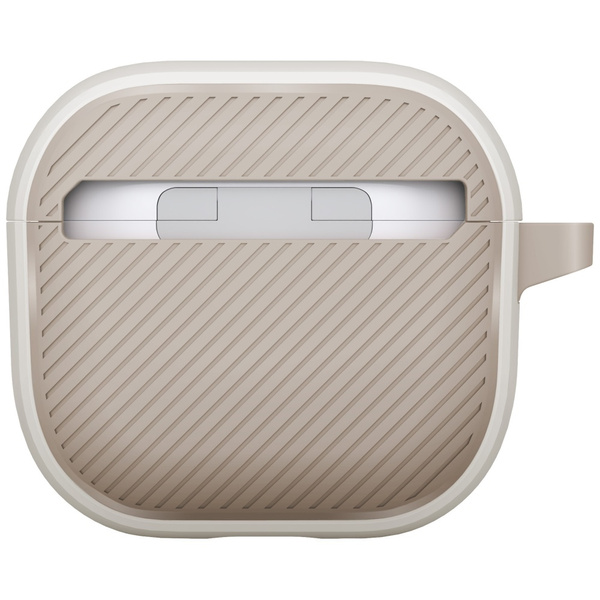 Etui UNIQ Clyde do AirPods 4 Lock Case   beżowy