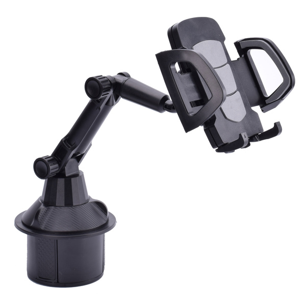 SMARTPHONE CAR HOLDER FOR CUP HOLDER BLACK