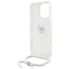 Karl Lagerfeld KLHMP16XHCCHNT iPhone 16   Pro Max 6.9" hardcase transparent IML Choupette Head & Cord Magsafe