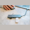 Adapter Hub Verbatim USB-C/HDMI/USB-A    3.2/USB-A 2.0 aluminiowy 32155