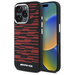 AMG AMHMP16L24SSRRK iPhone 16 Pro 6.3" czarny/black hardcase Silicone Graphics MagSafe