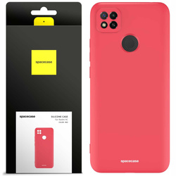 Spacecase Etui Silicone Case Redmi 9C red