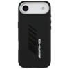 Etui AMG Silicone Oversize Rhombs        MagSafe do iPhone Air czarny