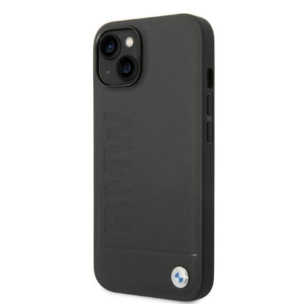 Case BMW BMHMP14SSLLBK iPhone 14 6.1 "black / black hardcase Signature Logo Imprint Magsafe