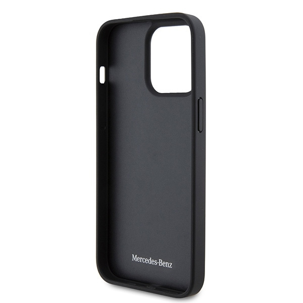 Etui Mercedes Leather Urban Bengale do iPhone 15 Pro - czerwone