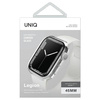 UNIQ etui Legion Apple Watch Series 7/8/ 9 45mm przezroczysty/clear