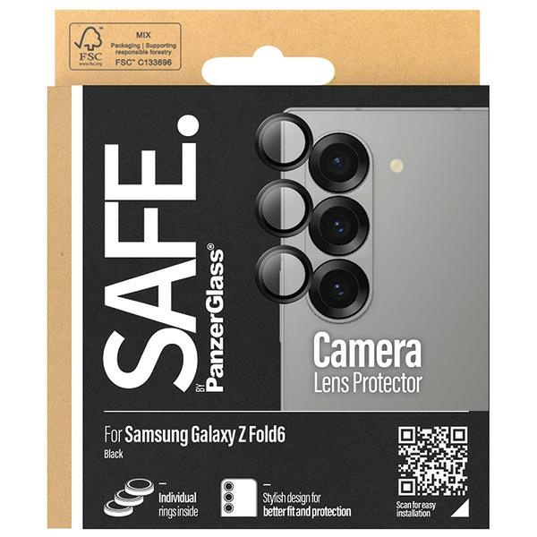 SAFE by PanzerGlass Sam Z Fold6 F956 Hoops Camera czarny/black SAFE95871