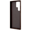 Guess GUHCS24LG4GLBR S24 Ultra S928 brązowy/brown hardcase 4G Stripe Collection