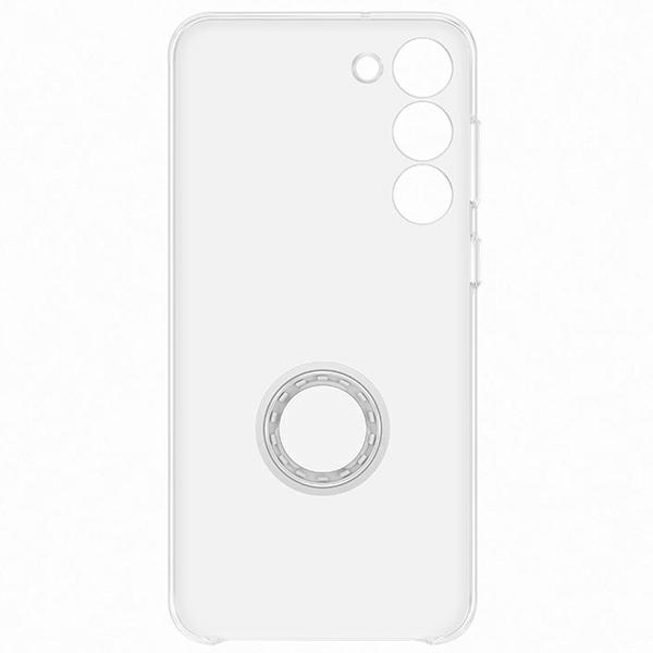 Samsung Clear Gadget Case etui Samsung Galaxy S23+ pokrowiec ring holder podstawka przezroczyste (EF-XS916CTEGWW)