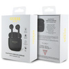 Guess słuchawki Bluetooth GUTWST26PSKTWS + stacja dokująca czarny/black Classic EST Logo