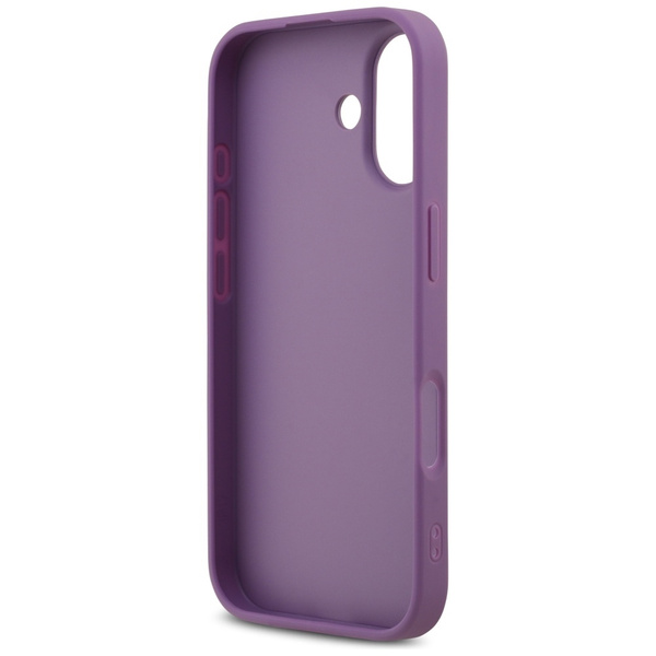 Etui Guess Fixed Glitter Big 4G do       iPhone 17 liliowy