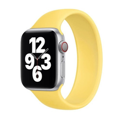 APPLE STRAP SOLO MN2G3FE/A SILICONE APPLE WATCH STRAP 41MM LEMON MIX SIZES WITHOUT PACKAGING