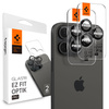 Osłona aparatu Spigen Glas.tR EZ Fit Optik Camera Protector na iPhone 14 Pro / Pro Max / 15 Pro / Pro Max / 16 Pro / Pro Max - czarna 2 szt.