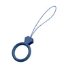 SILICONE PHONE LANYARD RING DIAMOND NAVY BLUE