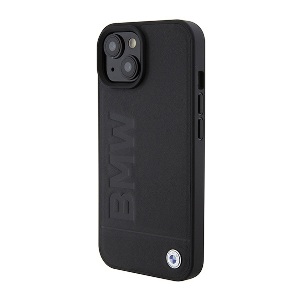 Etui BMW Signature Logo Imprint MagSafe do iPhone 15 - czarne
