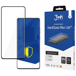 Szkło hartowane 3MK HardGlass Max Lite do Motorola Moto G85 czarny