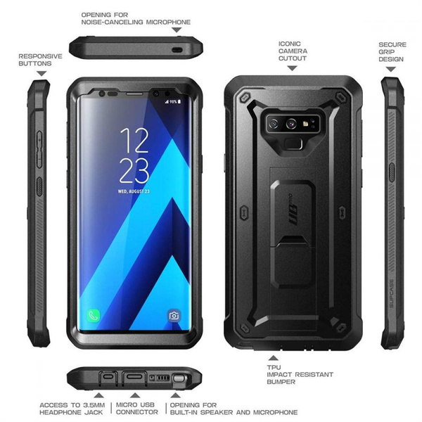 SUPCASE UNICORN BEETLE PRO GALAXY NOTE 9 BLACK