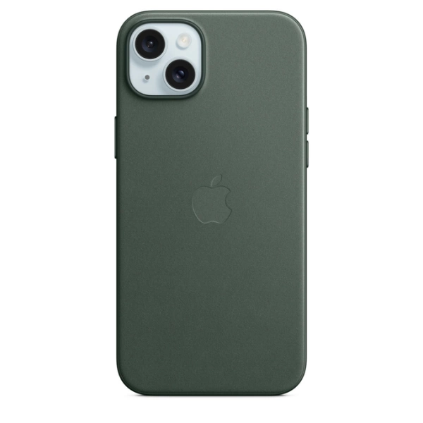 APPLE FINEWOVEN CASE MT4F3ZM/A IPHONE 15 PLUS EVERGREEN OPEN PACKAGE