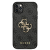 Guess GUHCN584GMGGR iPhone 11 Pro szary/grey hardcase 4G Big Metal Logo
