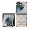 DKNY DKHCZF6PCPTSSP Z Flip6 F741różowy/pink Chequered Pattern Printed Stripes