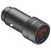 ENERGEA ład. sam. 1xUSB+1xUSB-C PD-QC 3.0 38W szary/gunmetal Alu Drive PD20+