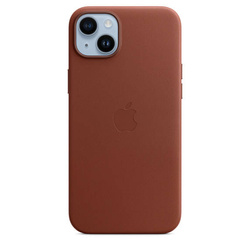APPLE LEATHER CASE MPPD3ZM/A IPHONE 14 PLUS UMBER ORYGINALNA PLOMBA
