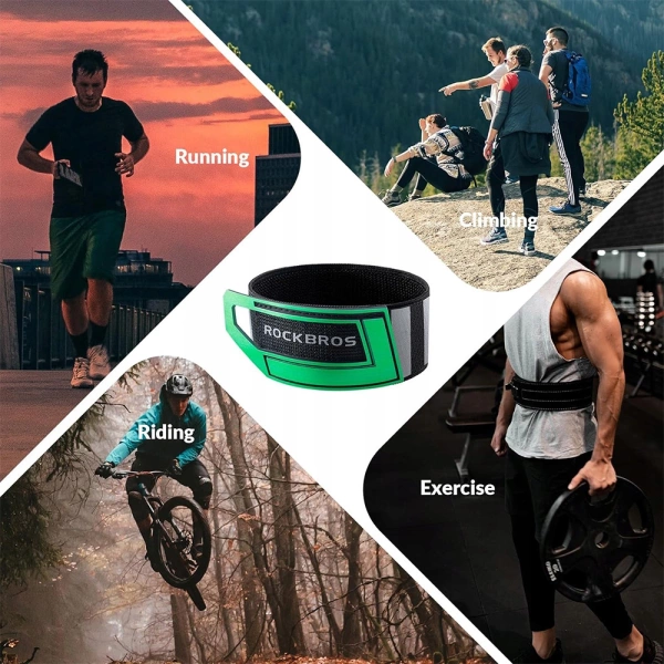 Rockbros reflective tape 49210008001 - green