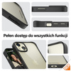 PanzerGlass ClearCase iPhone 15 Plus / 14 Plus 6.7" D3O 2xMilitary grade czarny/black 1178