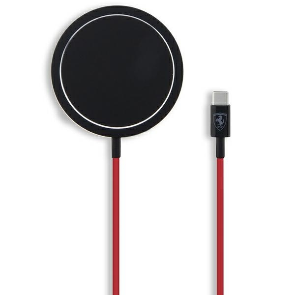 Ładowarka indukcyjna Ferrari 15W MagSafe - czarna