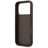 Etui Guess 4G Circle Classic Logo        MagSafe do iPhone 17 Pro brązowy