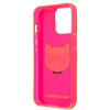 KARL LAGERFELD KLHCP13LCHTRP IPHONE 13 PRO / 13 6,1" RÓŻOWY/PINK HARDCASE GLITTER CHOUPETTE FLUO