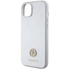 Guess GUHCP15MPS4DGPS iPhone 15 Plus / 14 Plus 6.7" srebrny/silver hardcase Strass Metal Logo