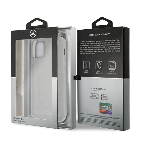 Etui Mercedes Line na iPhone 12 Pro Max - przezroczyste