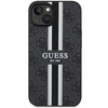 Guess GUHMP14MP4RPSK iPhone 14 Plus / 15 Plus 6.7" czarny/black hardcase 4G Printed Stripes MagSafe