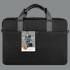 UNIQ torba Stockholm laptop 16" czarny/midnight black