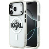 Etui Karl Lagerfeld IML Karl Sketch Logo MagSafe do iPhone 17 Pro przezroczysty