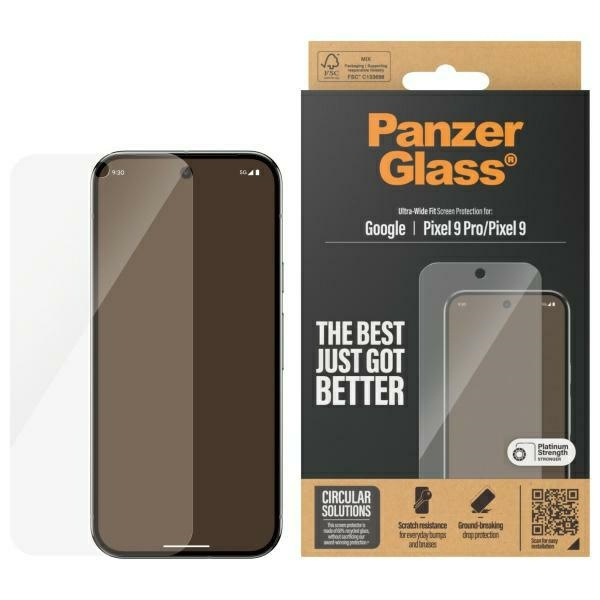 PanzerGlass Ultra-Wide Fit Google Pixel   9 / 9 Pro Screen Protection 4787