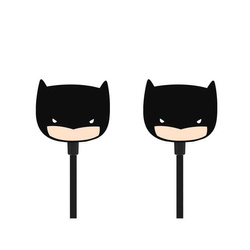 HEADPHONES FOR CHILDREN DC BATMAN 001 BLACK