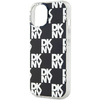 DKNY DKHCP15MHDLCEK iPhone 15 Plus /14 Plus 6.7" czarny/black hardcase IML Checkered Mono Pattern